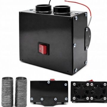 Automobilinis šildymo radiatorius su ventiliatoriumi 12V 500W – nuotrauka 11