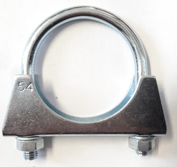 OBEJMA CYBANT TŁUMIKA M8X54MM FI 54 MM