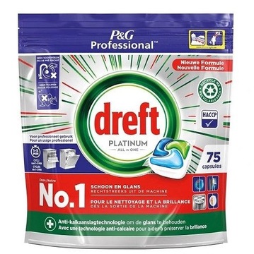Dreft Platinum ALL IN ONE 75 szt