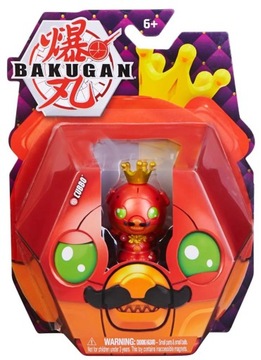 BAKUGAN FIGURKA CUBBO CZERWONY + KARTY