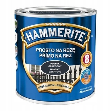 HAMMERITE Farba na rdzę Hamerite 0,7 KOLORY