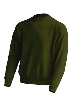 Bluza Męska ZIELONA czysta WKŁADANA PRZEZ GŁOWĘ M