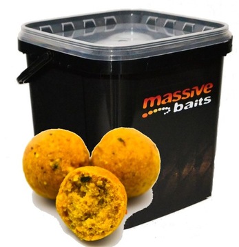 MASSIVE BAITS ECO Boilies 18mm CORN - wiadro 3kg