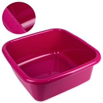 MIEDNICA MISKA PLASTIKOWA UNIWERSALNA 4L KWADRAT