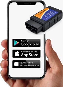 ДИАГНОСТИЧЕСКИЙ ИНТЕРФЕЙС ELM 327 OBD2 2.1 BLUETOOTH VW AUDI OPEL VAG FORD