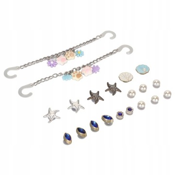 20 шт. зажимы для обуви «сделай сам», декоративные съемные