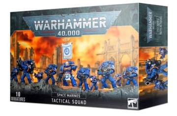 WARHAMMER 40K - SPACE MARINE TACTICAL SQUAD