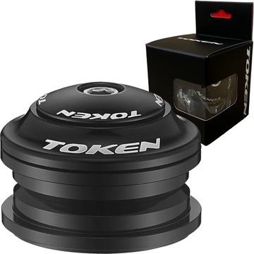 Stery Rowerowe Tapered 44/55mm Półzintegrowane TOKEN TK035A 1 1/8