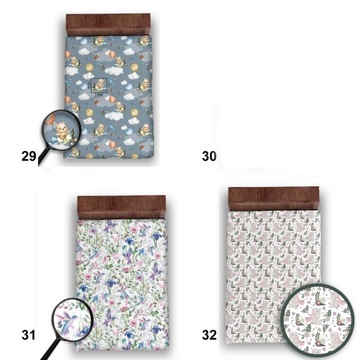 Prześcieradło dla dziecka z gumką 90x180 RÓŻNE WZ