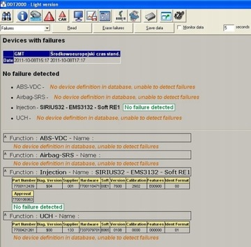 Интерфейс DDT2000+ RENAULT, DACIA, NISSAN |1996-2007| ПОЛНАЯ ДИАГНОСТИКА +ИММО