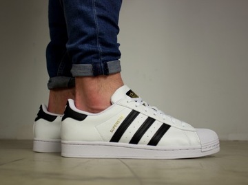 męskie buty Adidas Superstar SKÓRA sportowe