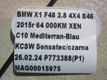 BMW X1 F48 B46 B48 F45 KOLO ŘEMENICE KLIKOVÉ HŘÍDELE TLUMIČ VIBRACÍ 11238602800 8602800