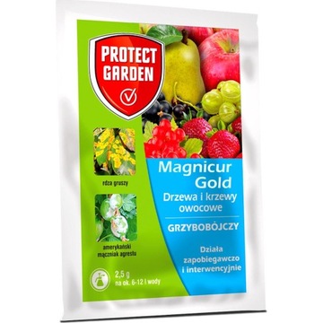 Środek grzybobójczy Protect Garden Magnicur Gold 50 WG 2,5g