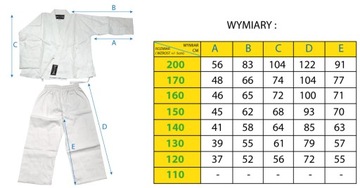 Каратега КИМОНО КАРАТЭ Энеро с поясом - 120 см