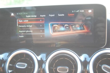 Mercedes Klasa B W247 Sports Tourer 1.3 B200 163KM 2019 B Klasa W247 El. Klapa Pół Skóry Bezwypadkowa Aktywny Temp. Lampy Led, zdjęcie 39