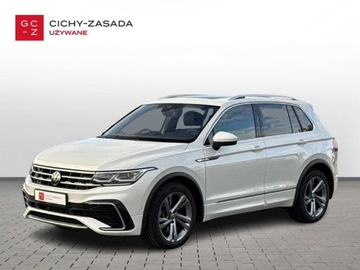 Volkswagen Tiguan II SUV Facelifting 2.0 TDI 200KM 2024 Volkswagen Tiguan FV23 bogata opcja R-linepanorama skora IQ Light Webasto