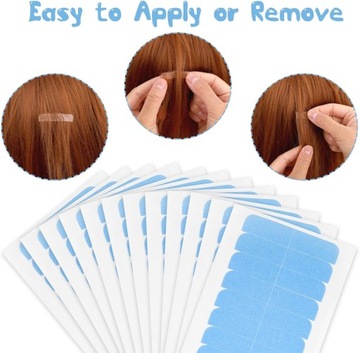 60 шт. лента для наращивания волос без остатка, двухсторонняя замена утка волос