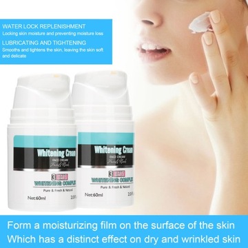 2шт 60мл Отбеливающий крем 3-дневный отбеливающий комплекс