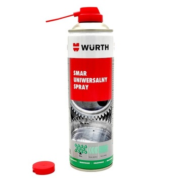 WURTH Odrdzewiacz Zmywacz Olej Multi 5w1 + Smar Uniwersalny SPRAY