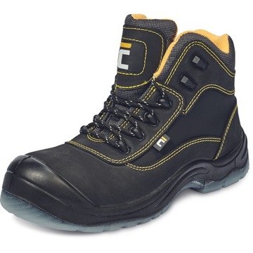 buty zimowe ocieplane trzewiki WYSOKIE BK S3 r. 45