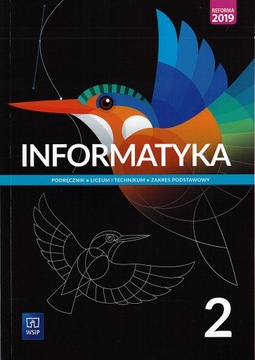 Informatyka 2. Podręcznik zakres podstawowy WSiP