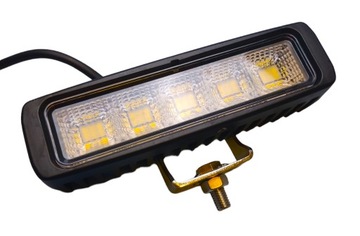 LAMPA ROBOCZA LEDOWA 45 LED DIODY OSRAM ROZPRASZAJĄCA 12-24V PROSTOKĄTNA