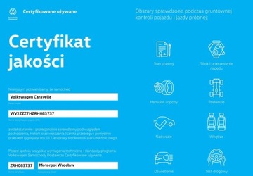 Volkswagen Caravelle T6 Transporter 2.0 TDI 150KM 2024 Volkswagen Caravelle L2 Trendline 8 osobowy, Salon PL, 3 strefowa klimatyz, zdjęcie 4