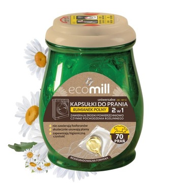 Ecomill Kapsułki Do Prania Rumianek Polny 70 szt.