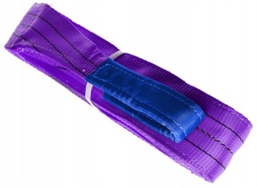ZAWIESIE PASOWE DŹWIGOWE PĘTLE 1T/8m 30mm