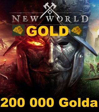 NEW WORLD GOLD ZŁOTO 200K SERWERY EU CENTRAL
