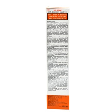 Sulsena szampon przeciwłupieżowy 150ml REMEDIUM