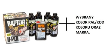 U-POL RAPTOR 4 BUTELKI + 400ML ŻÓŁTY