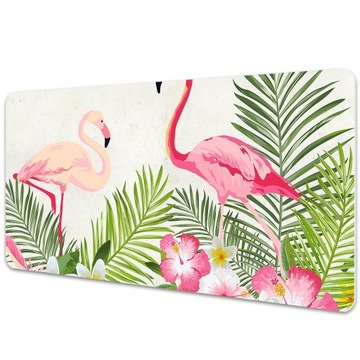 Podkładka mata ochrona biurka Dwa flamingi 90x45cm