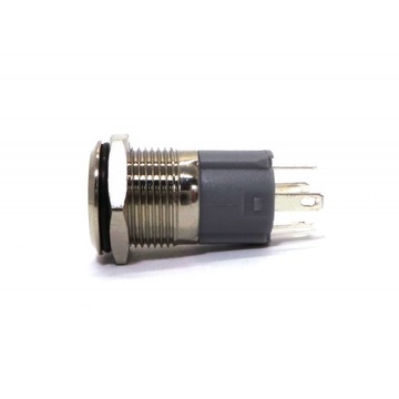Włącznik On/Off zatrzaskowy LED 18mm Zielony