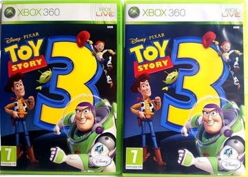 * DISNEY TOY STORY 3 * GRA JAK NOWA ! DLA DZIECI ! PUDEŁKOWA NA XBOX360 !