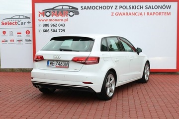 Audi A3 8V Sportback 5d Facelifting 1.5 TFSI 150KM 2018 Audi A3 Wersja SPORT S-Tronic Salon Polska GWARANCJA RAPORT SelectCar FV23%, zdjęcie 5