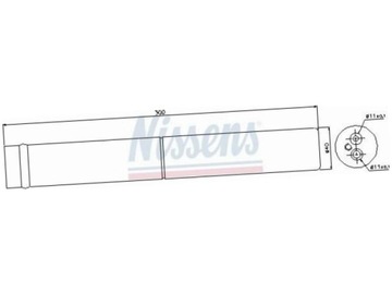SUŠIČ KLIMATIZACE VW CRAFTER 2.0 2.5 06-16