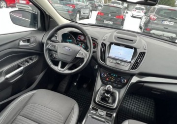 Ford Kuga II SUV Facelifting 2.0 TDCi 150KM 2019 Ford Kuga 2.0TDCI 150KM Xenon Led Klima Navi Pol Skora Parkasist PO OPLATA, zdjęcie 16