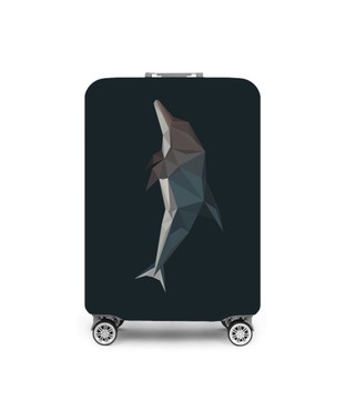 ochronny POKROWIEC NA WALIZKĘ rozmiar M - SHARK