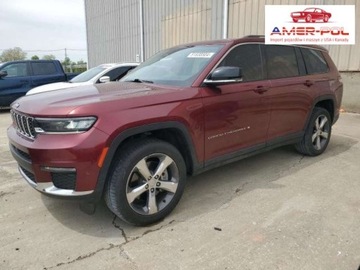 Jeep 2021 Jeep Grand Cherokee 2021, 3.6L, 4x4, L LIMITED, po gradobiciu 3.6 Benzyna