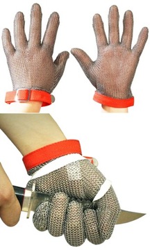 Перчатки для резки стальной проволоки с кольцом из нержавеющей стали 304