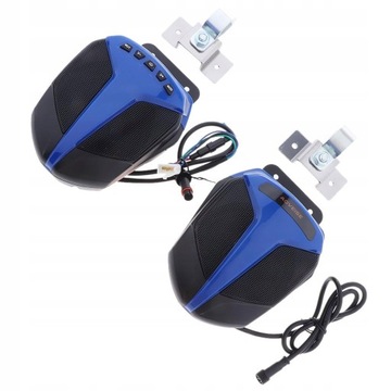 1 пара мотоциклетных аудиосистем с Bluetooth FM-радио