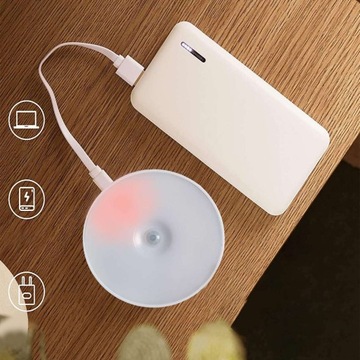 2x БЕСПРОВОДНАЯ НОЧНИЦА 3000K USB СВЕТОДИОДНАЯ ЛАМПА С МАГНИТОМ ДАТЧИКА ДВИЖЕНИЯ