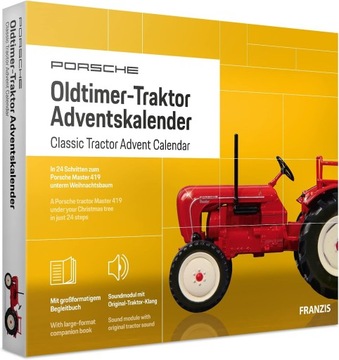 FRANZIS traktor kalendarz adwentowy modelarski zestaw 1:43