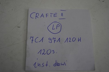 INSTALACE SVAZEK DVEŘE LEVÝCH CRAFTER II