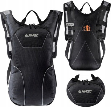 Lekki plecak biegowy i rowerowy Hi-tec WALKY czarny