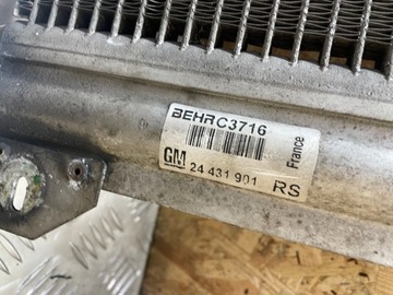 CHLADIČ KLIMATIZACE 24431901 OPEL ZAFIRA A FACELIFT 1,8 16V