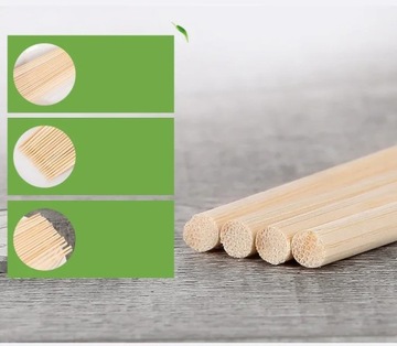 ПАЛОЧКИ ДЛЯ ШАШЛЫКА бамбуковые шпажки 20 см деревянные зубочистки х125 шт.