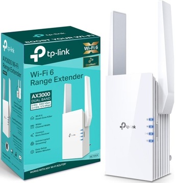 Wzmacniacz sygnału TP-LINK RE705X Wi-Fi 6, AX3000