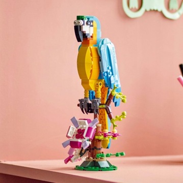 LEGO Creator ZESTAW PAPUGA Żaba Ryba KLOCKI 3w1